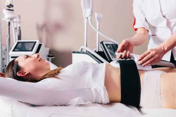woman having body sculpting to help improve her body image and her mental health West Ham